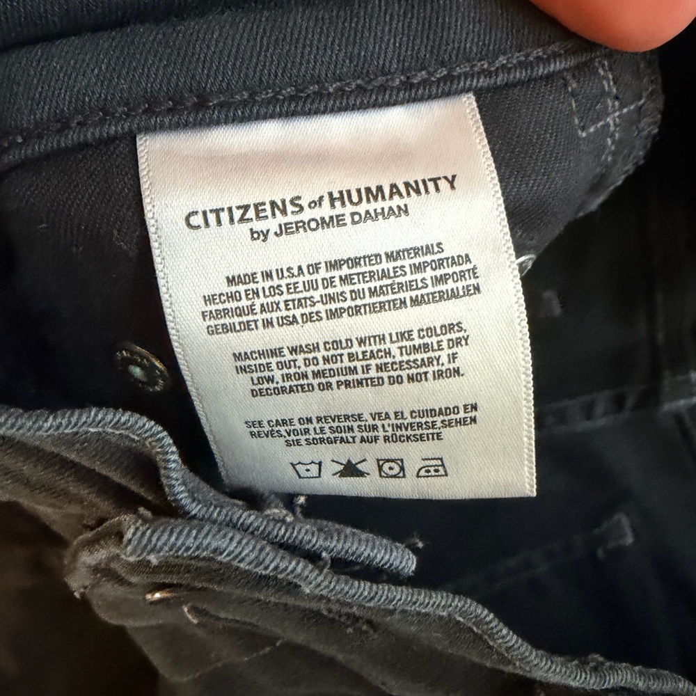 Citizens of Humanity Dark Blue Skinny Jeans - Picture 5 of 5